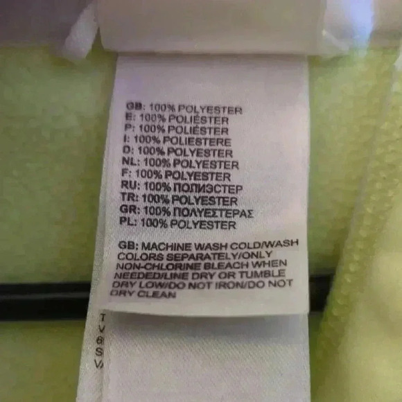 The North Face Yellow Collar Long Sleeve Sweatshirt, medium - Picture 4 of 9